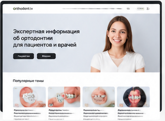 Экран сайта Orthodont.tv